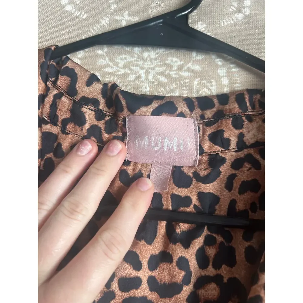 Show Me Your Mumu Slumber Pj Set ~ Wild Cheetah - Picture 6 of 9